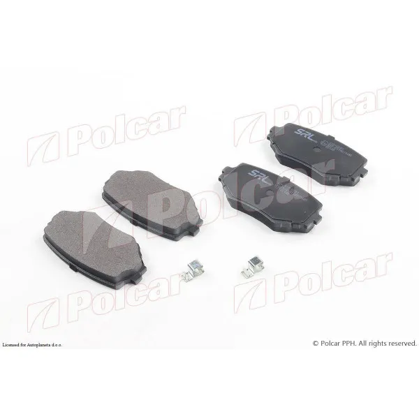 Kočione pločice SUZUKI GRAND VITARA (FT/GT), 98-05; VITARA (ET/TA), 88-05; 