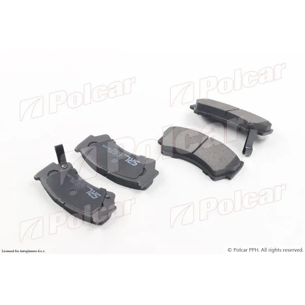 Kočione pločice SUZUKI BALENO (EG), 95-02; 