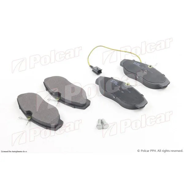 Kočione pločice CITROËN, FIAT, PEUGEOT 