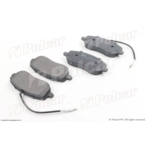 Kočione pločice CITROËN, FIAT, LANCIA, PEUGEOT 