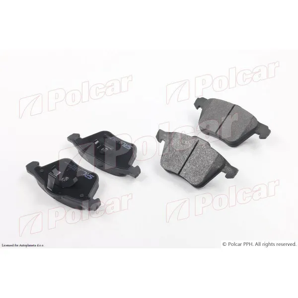 Kočione pločice VOLVO S80 (AS), 06-16; V70 (BW), 07-16; XC70, 07-16; XC90 (C_), 02-15; 