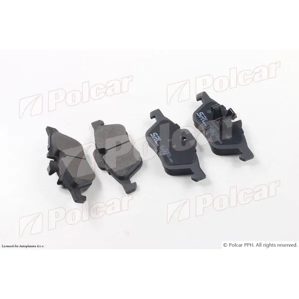 Kočione pločice MINI COOPER (R50/52/53), 01-07; ONE (R50/52), 01-07; 