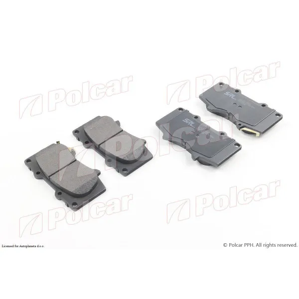 Kočione pločice MITSUBISHI, TOYOTA 