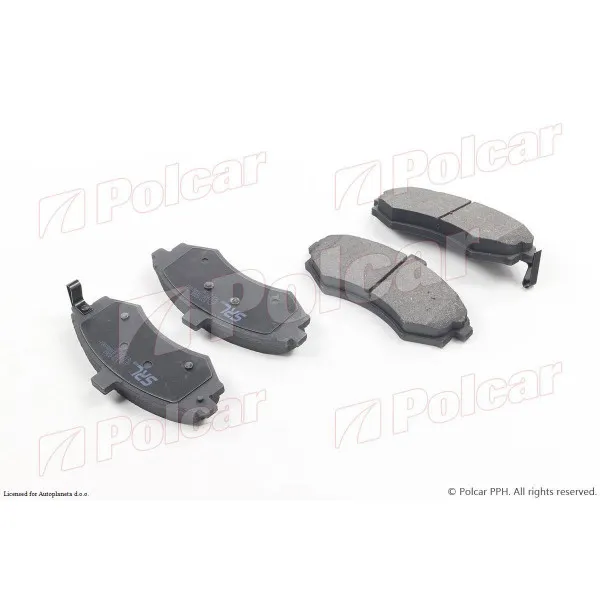 Kočione pločice HYUNDAI ELANTRA (XD), 00-06; MATRIX (FC), 01-10; 