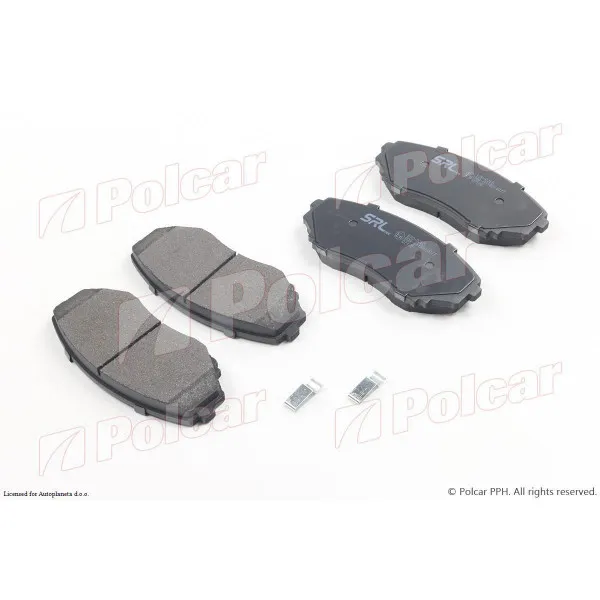 Kočione pločice MAZDA MPV (LV), 88-99; MPV (LW), 99-06; 