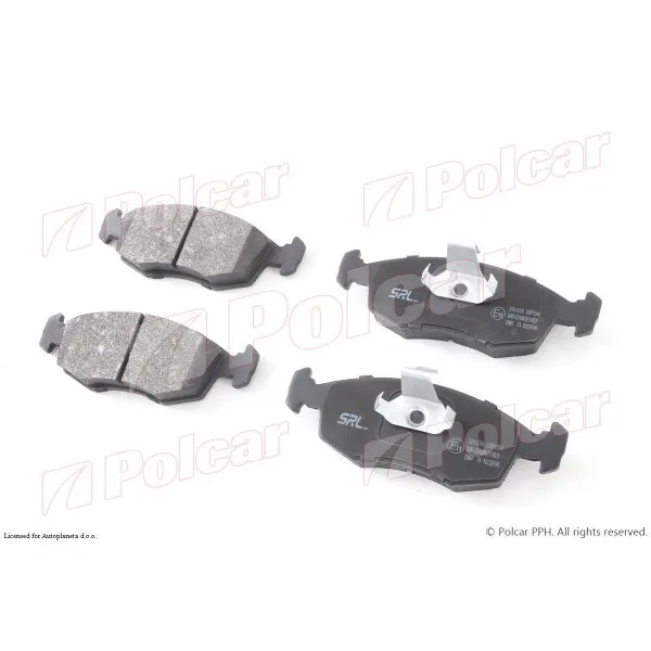 Kočione pločice FIAT PALIO (178), 02-06; PALIO WEEKEND (178/2), 02-/06-11; PALIO/WEEKEND (178), 97-04; PUNTO (188), 99-10; STRADA (178E), 96-99; STRADA (178E) 