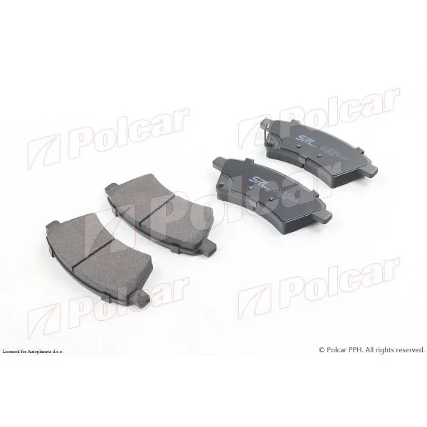 Kočione pločice FIAT, MITSUBISHI, SUZUKI 