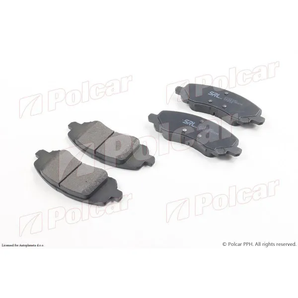 Kočione pločice DODGE AVENGER (JS), 08-13; CALIBER (PK), 06-13; 