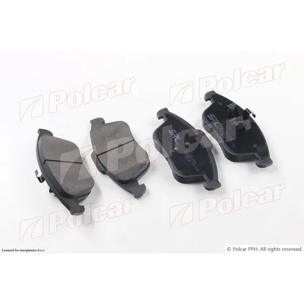 Kočione pločice RENAULT LAGUNA II (G), 01-07; LAGUNA III (T), 07-15; SCENIC (JZ), 09-16; 