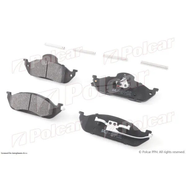 Kočione pločice MERCEDES M-KLASSE/ML (W163), 98-05; 