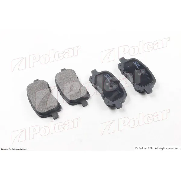 Kočione pločice TOYOTA COROLLA (E11), 97-02; 