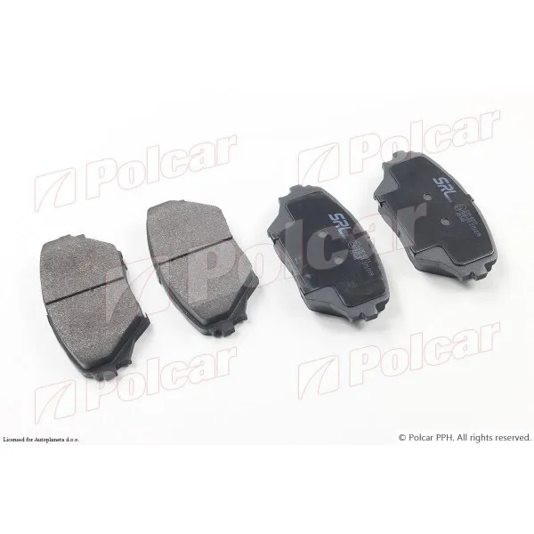 Kočione pločice TOYOTA RAV4 (XA20), 00-06; 