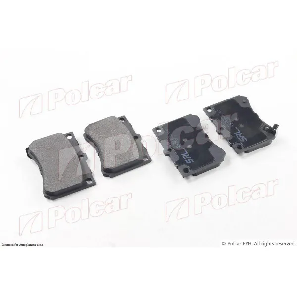 Kočione pločice MAZDA 323 (BG), 89-94; 323 (BH/BA), 94-98; 323 F (BA), 94-98; 323 F (BG), 89-94; MX-3 (EC), 91-98; 