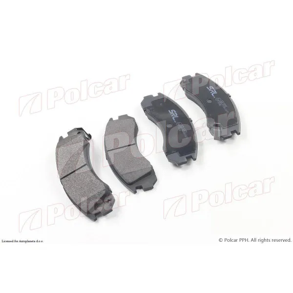 Kočione pločice CITROËN, MITSUBISHI, PEUGEOT 