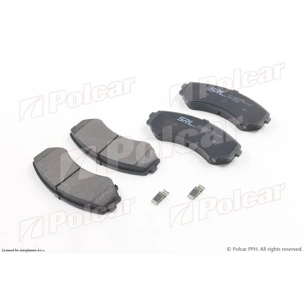 Kočione pločice ISUZU, MITSUBISHI 