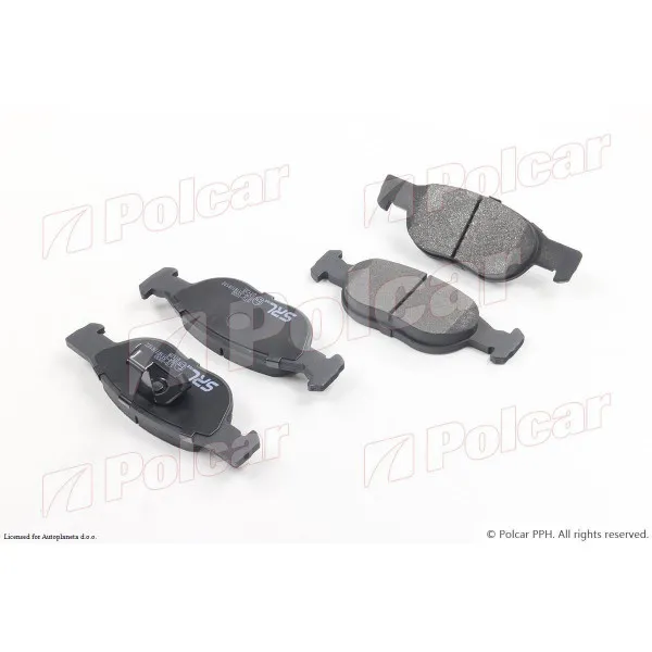 Kočione pločice FIAT PUNTO (176), 93-99; PUNTO (188), 99-10; 