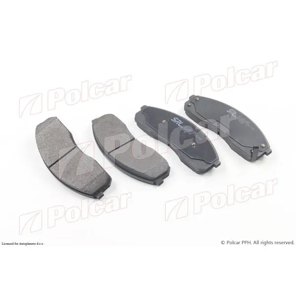 Kočione pločice KIA CARNIVAL (GQ), 01-06; CARNIVAL (UP), 98-01; PREGIO (TB), 97-05; 