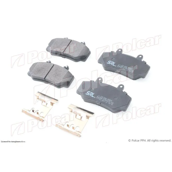 Kočione pločice VOLVO 700 (704/744/745/764/765/780), 81-92; 940/960, 90-97; 