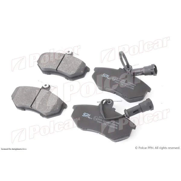 Kočione pločice AUDI 100 (C2; 43), 76-82; 100 (C3; 44), 82-90; 200 (C2; 43), 79-83; 200 (C3; 44), 83-91; 80 (B2; 81/85), 78-86; 80 (B3; 89/8A), 86-91; 90 (B2) 