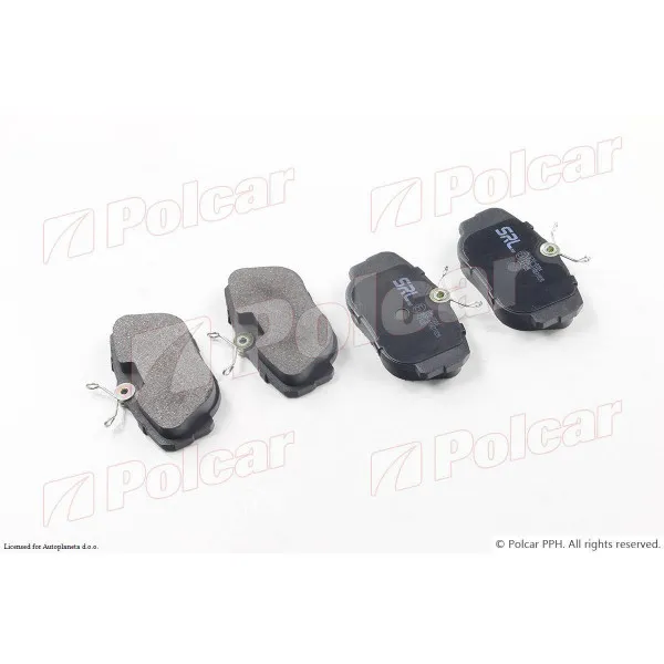 Kočione pločice BMW 3 (E30), 82-93; Z1 (E30), 88-91; 