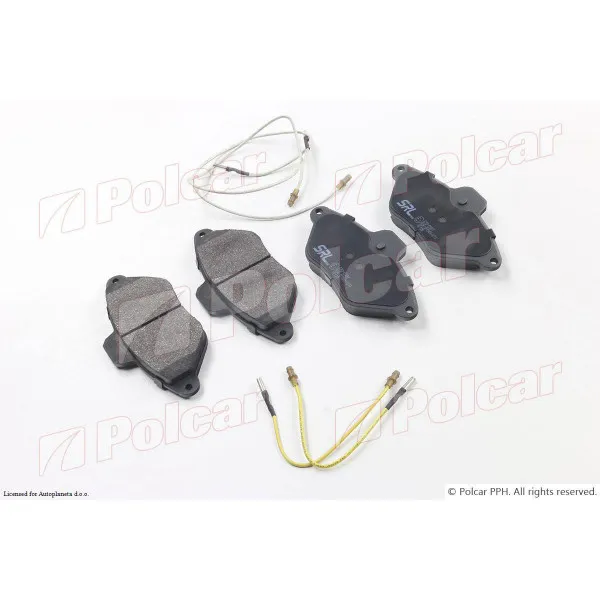 Kočione pločice CITROËN XANTIA (X1/X2), 93-01; 