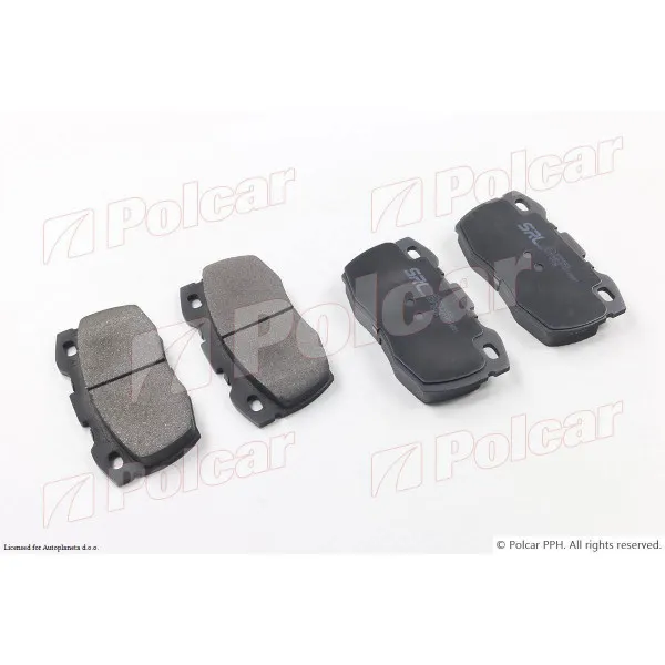 Kočione pločice LAND ROVER 110, 83-89; 90, 83-89; DEFENDER (LD), 90-16; DISCOVERY (LJ/LT), 89-97; RANGE ROVER (AE/AN/HAA/HAM/HBM/HAA/RE/RN), 70-95; 