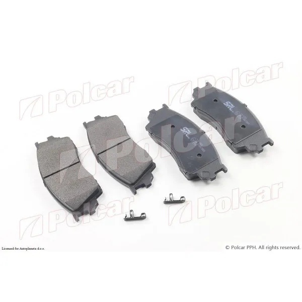 Kočione pločice MAZDA B-SERIE (PICK-UP) (UN), 99-06; MILLENIA (TA), 93-02; XEDOS 9 (TA), 93-02; 