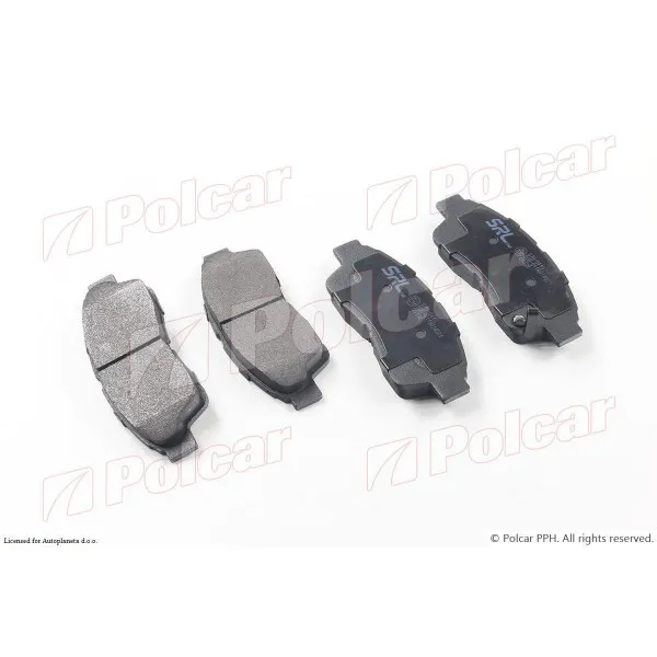 Kočione pločice TOYOTA COROLLA (E11), 97-02; 