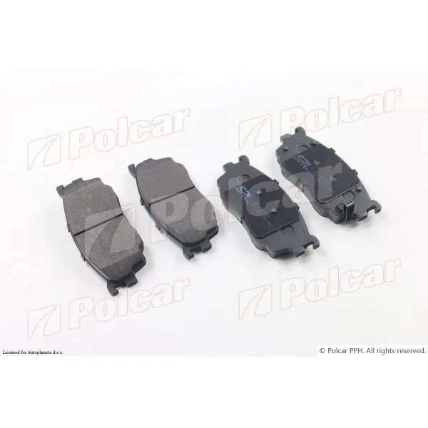 Kočione pločice MAZDA 626 (GF/GW), 98-02; PREMACY (CP), 99-05; 