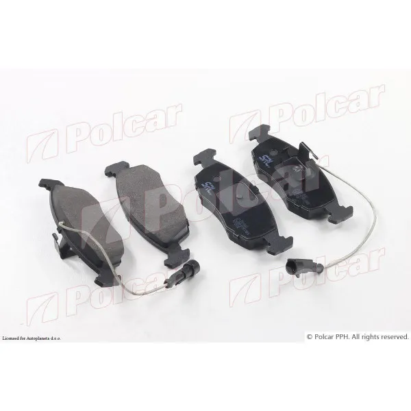 Kočione pločice FIAT PALIO (178), 02-06; PALIO WEEKEND (178/2), 02-/06-11; PALIO/WEEKEND (178), 97-04; 