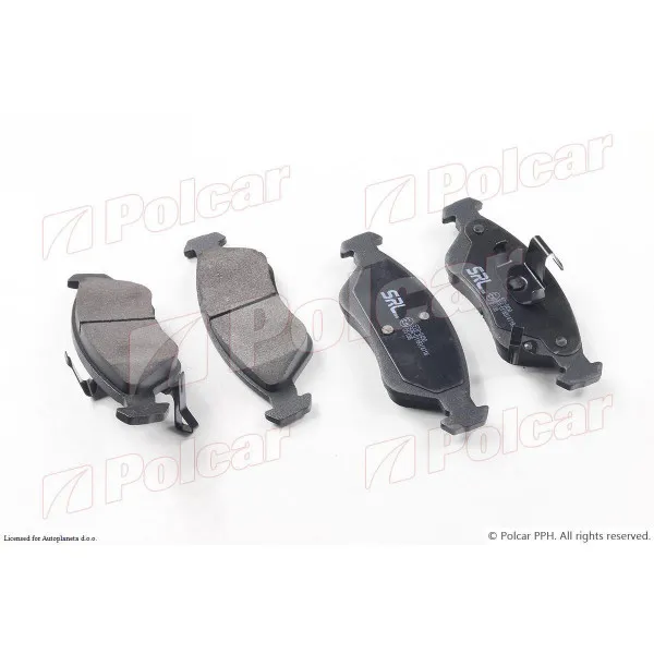 Kočione pločice KIA CLARUS (K9A/GC), 96-01; 