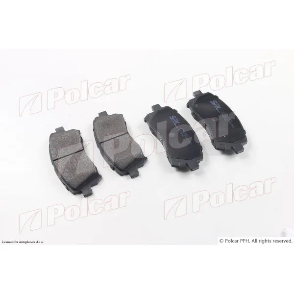 Kočione pločice SUBARU FORESTER (SF), 97-02; IMPREZA (GC/GF), 92-00; LEGACY (BD/BG), 94-99; LEGACY (BE/BH), 98-04; LEGACY OUTBACK (BH), 98-04; 
