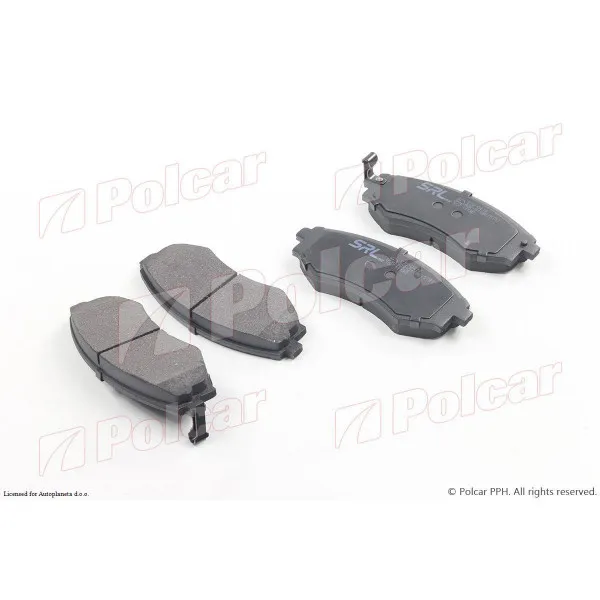 Kočione pločice DAEWOO, HYUNDAI, KIA, NISSAN, SSANGYONG 