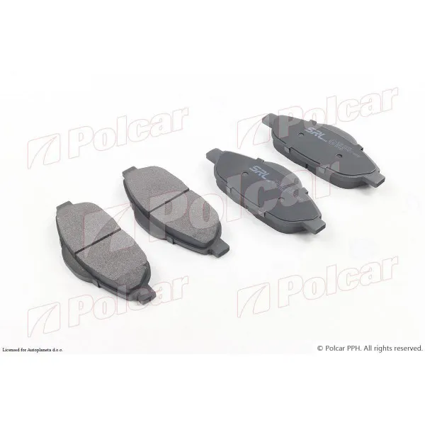 Kočione pločice PEUGEOT 3008, 09-16; 308 (4_), 07-13; 5008, 09-17; 