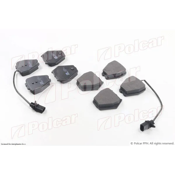 Kočione pločice AUDI, VOLKSWAGEN 