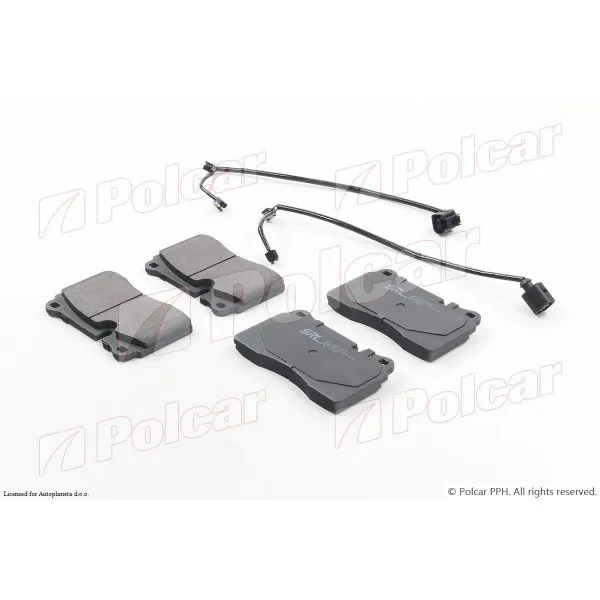 Kočione pločice AUDI, VOLKSWAGEN 