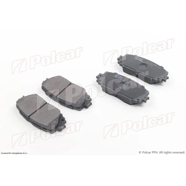 Kočione pločice TOYOTA YARIS (XP130), 11-; YARIS (XP90), 06-11; 