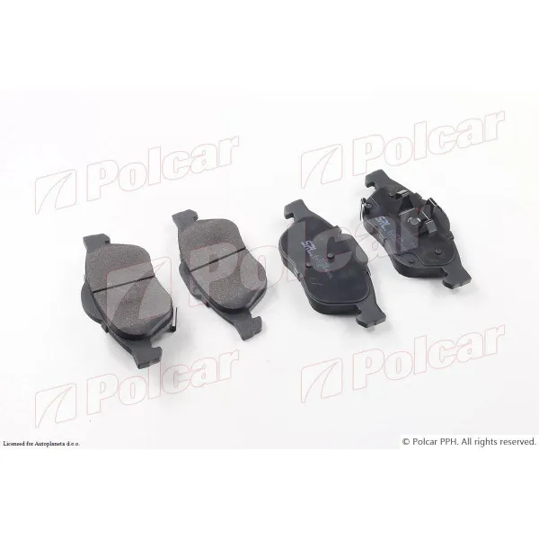 Kočione pločice TOYOTA AVENSIS (T22), 97-03; AVENSIS VERSO (M2/R1), 01-09; 