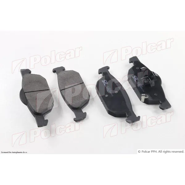 Kočione pločice HONDA ACCORD (CU2), 08-16; CIVIC, 12-17; 