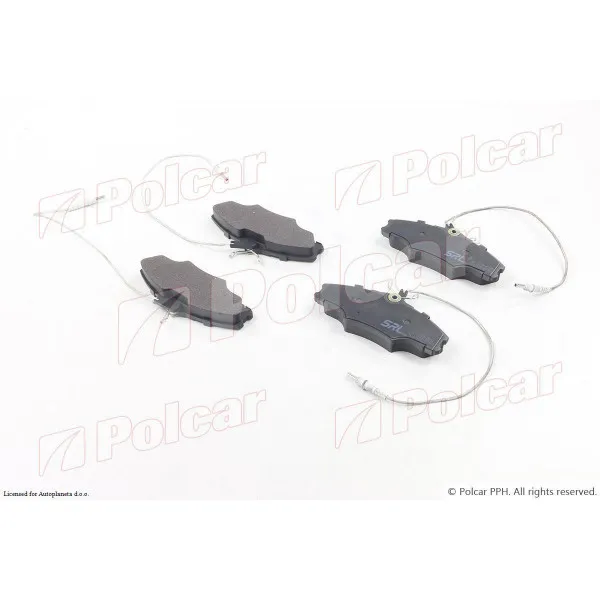 Kočione pločice PEUGEOT 406 (8_), 95-04; 