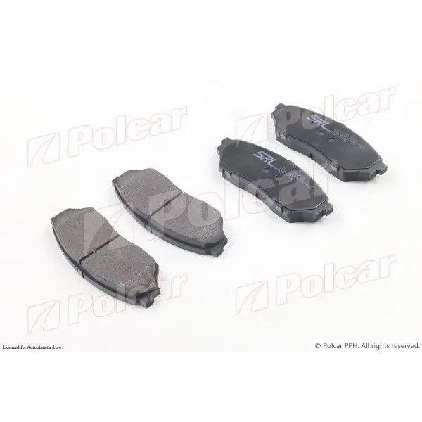 Kočione pločice MITSUBISHI PAJERO PININ (H60/H70), 98-07; 