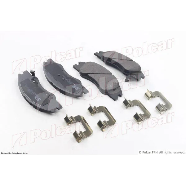 Kočione pločice KIA CARENS (FC), 99-02; RIO (DC), 00-05; 