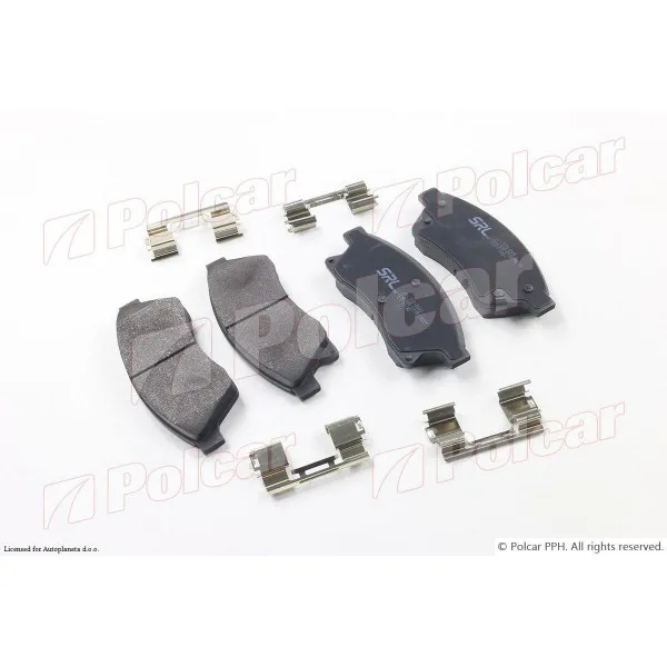 Kočione pločice CHEVROLET AVEO (T300), 11-14; CRUZE (J300), 09-14; 