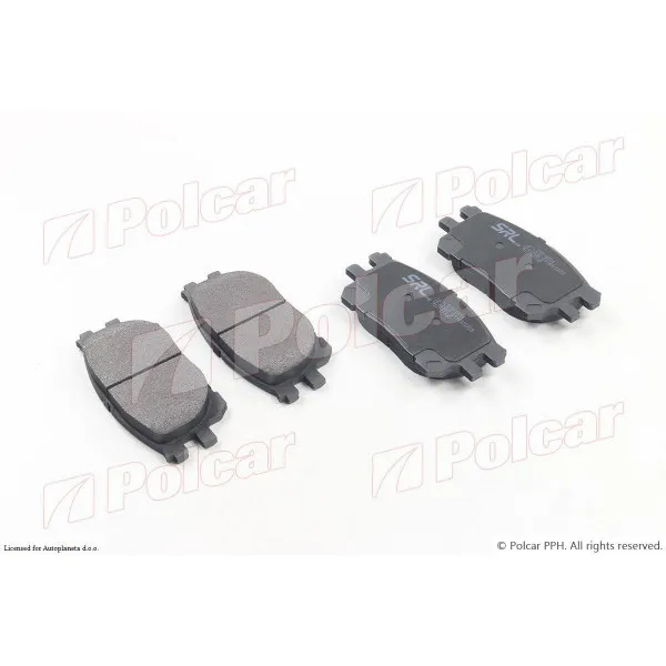 Kočione pločice TOYOTA PREVIA (ACR), 00-05; 