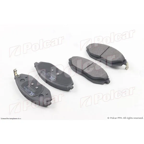 Kočione pločice CHEVROLET SPARK (M300), 10-14; 