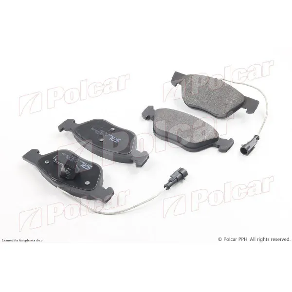 Kočione pločice FIAT MULTIPLA (186), 99-10; 