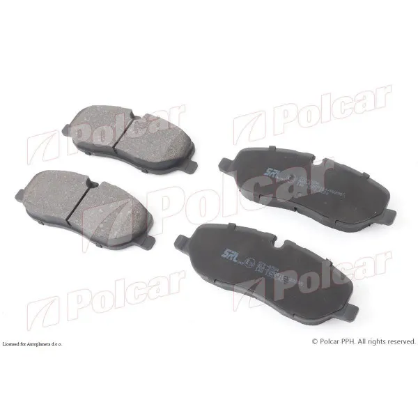 Kočione pločice LAND ROVER DISCOVERY (TAA), 04-09; DISCOVERY (TAA), 09-16; RANGE ROVER (LS/LM), 02-12; RANGE ROVER SPORT, 06-13; 