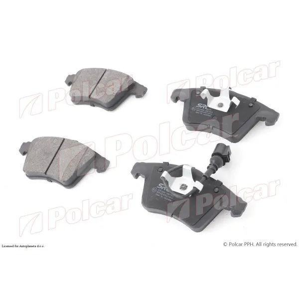 Kočione pločice VOLKSWAGEN MULTIVAN (7H/T5), 03-15; MULTIVAN (T6), 16-; TRANSPORTER (7H/T5), 03-15; TRANSPORTER (T6), 15-; 