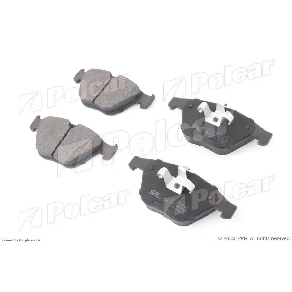 Kočione pločice BMW 3 (E90/91/92/93), 04-13; X1 (E84), 09-15; Z4 (E89), 09-; 