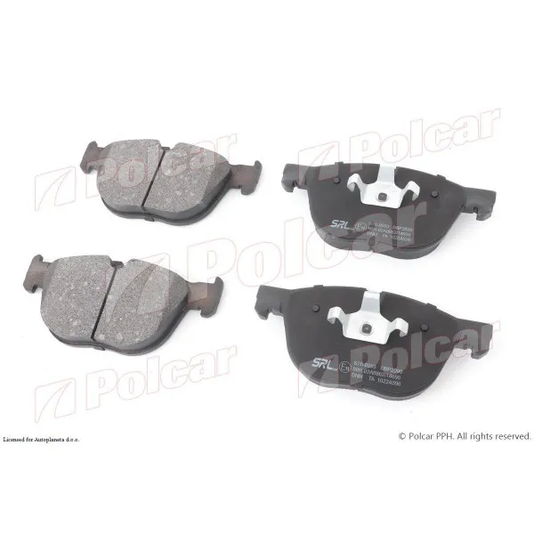 Kočione pločice BMW X5 (E70), 06-13; X5 (F15), 13-19; X6 (E71), 08-14; 